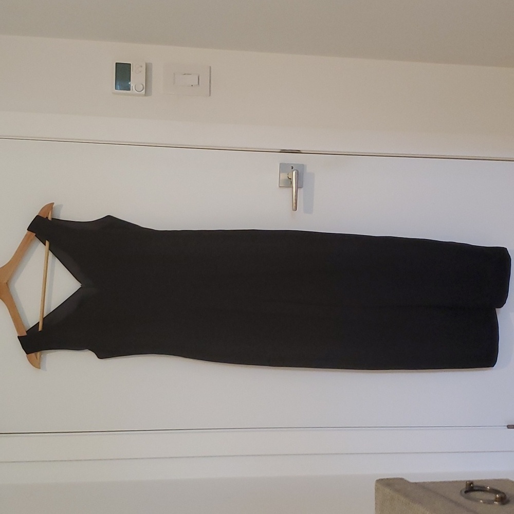 Tailored black jumpsuit